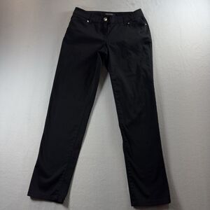 White House Black Market Women’s Pants Crop Leg Size 00 Color Black Stretch